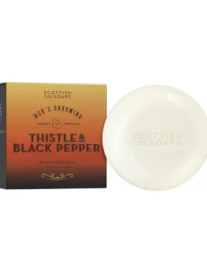 Thistle & Black PepperTuhý šampon po muže, 100 g Finální Výprodej