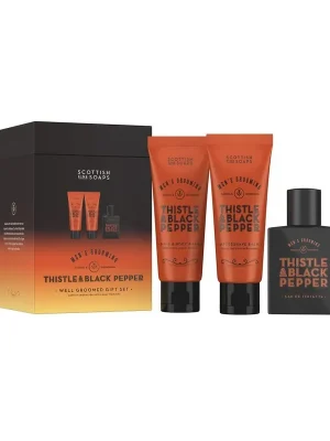 Thistle & Black PepperSada péče o tělo pro muže, 3 ks Kup Teď