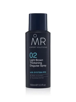Nejlepší Volba Thickening Disguise SpraySprej pro zakrytí řídnoucích vlasů pro muže - světle hnědá, 100 ml