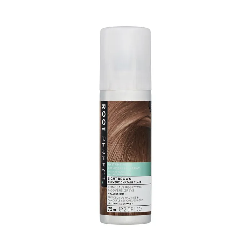 Hair Concealer Spray - Light BrownSprej na vlasy pro zakrytí odrostů a šedin, 75 ml Víkendová Akce
