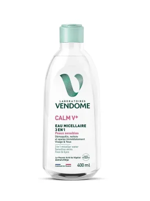 Výprodej CALM V+ Eau Micellaire 3 en 1Micelární voda 3v1 pro citlivou pokožku, 400 ml