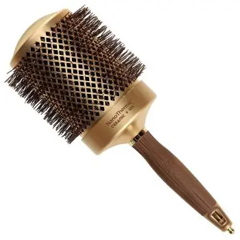 OLIVIA GARDEN NT-80 Expert Blowout Shine Ceramic + ION - kulatý kartáč na vlasy 80mm Jen Po Omezenou Doba