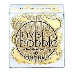 Objednat Nyní INVISIBOBBLE Original Light Gold 3ks - Spirálové gumičky do vlasů - průhledné zlaté
