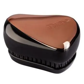 Super Cena TANGLE TEEZER Compact Rose Gold Black - limitovaná edice kompaktního kartáče