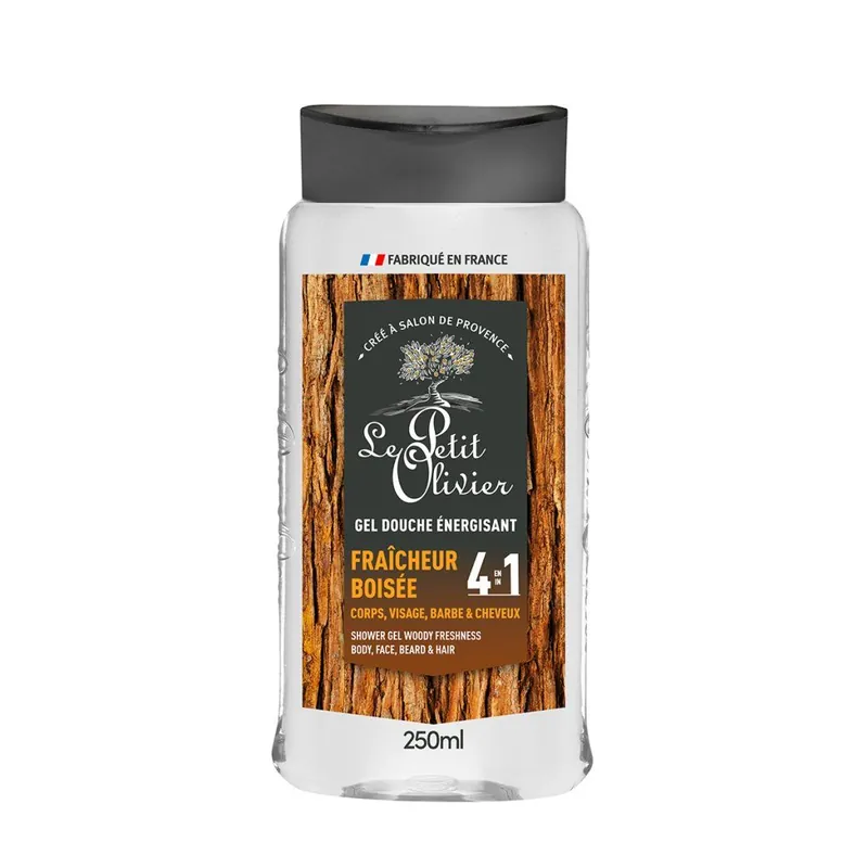 Dřevitá svěžestPánský sprchový gel pro muže 4v1, 250 ml Levný