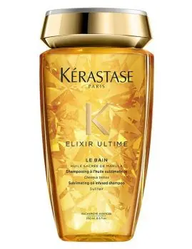 Nová Kolekce KÉRASTASE Elixir Ultime Le Bain Shampoo 250ml - luxusní šampon s obsahem vzácných olejů
