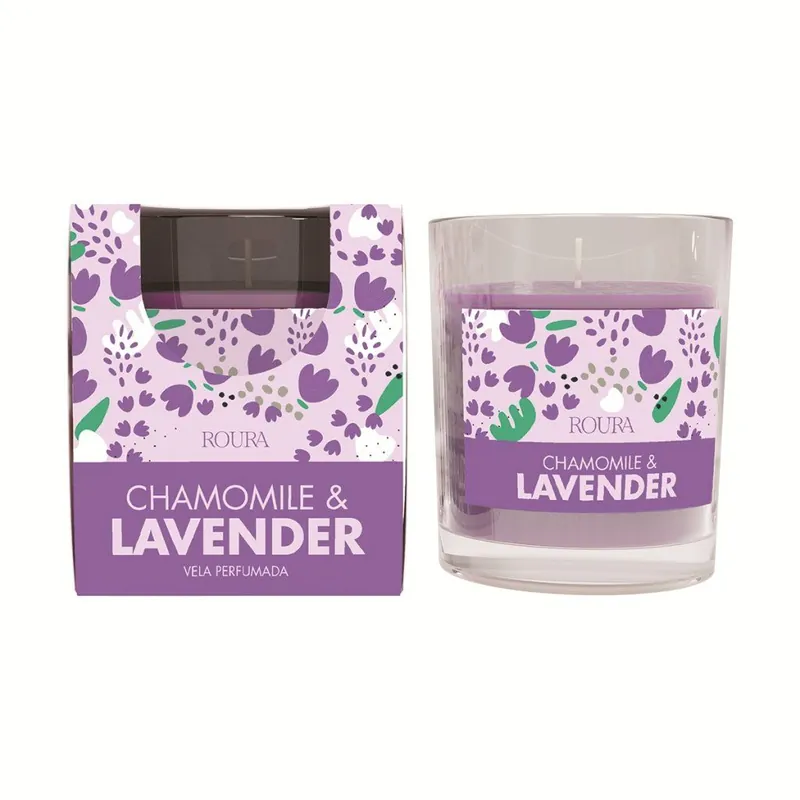 Cenová Bomba Chamomile & LavenderVonná svíčka, 125 g