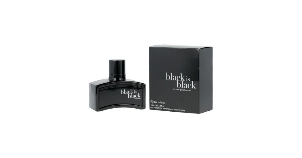 Nuparfums Black Is Black for Men EDT 100 ml M Rychlé Dodání