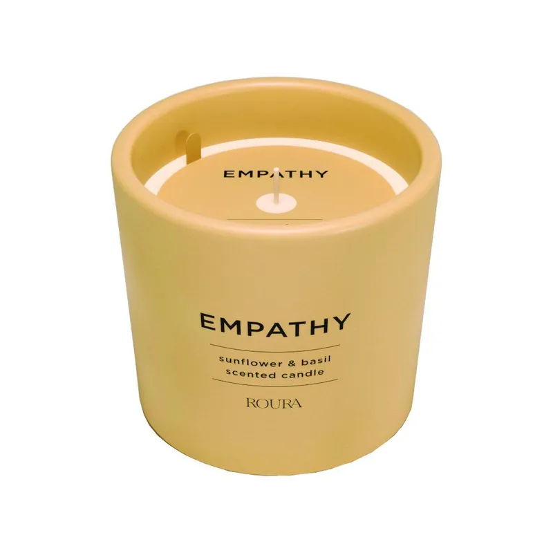 Empathy - Sunflower & BasilVonná svíčka, 250 g Sezónní Sleva