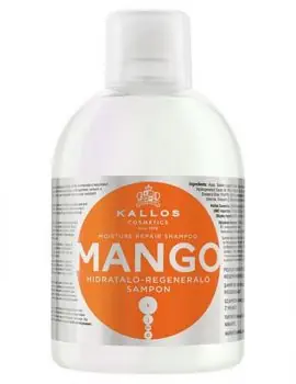 KALLOS KJMN Mango Shampoo 1000ml - šampon na poškozené a suché vlasy Horká Nabídka