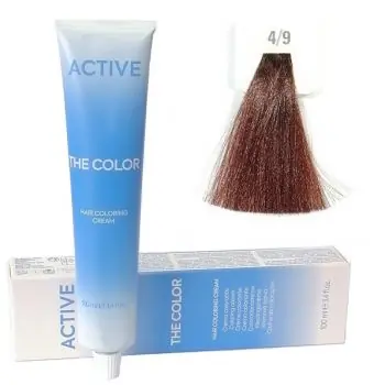 Poslední Šance ACTIVE The Color Permanentní krémová barva na vlasy - Leather kůže 4-9