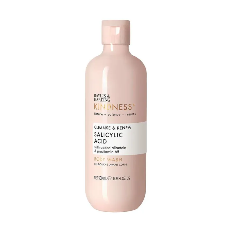 Kindness+ Salicylic AcidObnovující sprchový gel s kyselinou salicylovou, 500 ml Hit Sezóny