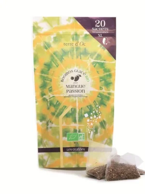 Mangue & PassionBIO Rooibos ledový čaj, 20 čajových sáčků Koupit Online