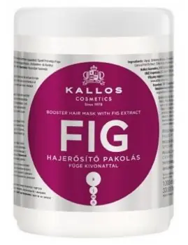 KALLOS KJMN Fig Hair Mask 1000ml - maska na slabé vlasy a roztřepené konečky Pouze Dnes