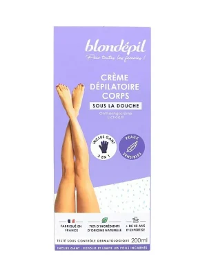 Crème Dépilatoire CorpsDepilační krém na tělo 200 ml + rukavice Časově Omezené