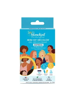 Poslední Šance Mini Kit Décolor’ Gel ExpressMini sada pro bělení chloupků na obličeji