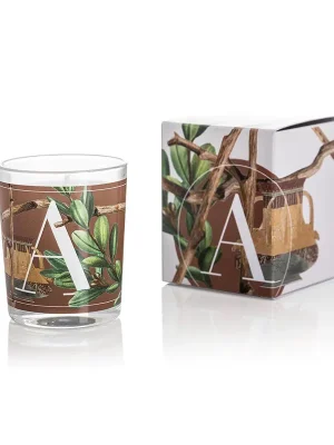 Elementi - Amber & WoodVonná svíčka, 70 g Originální