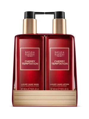 The Edit - Cherry TemptationSada péče o ruce, 2 × 400 ml Vrácení Zdarma