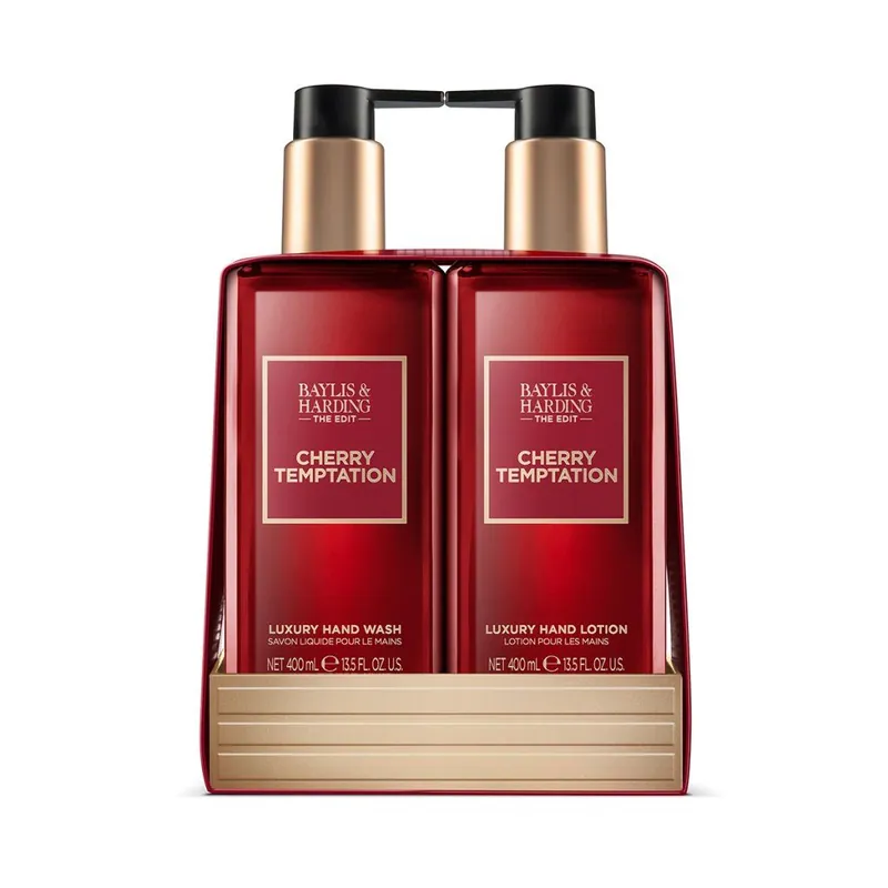 The Edit - Cherry TemptationSada péče o ruce, 2 × 400 ml Vrácení Zdarma