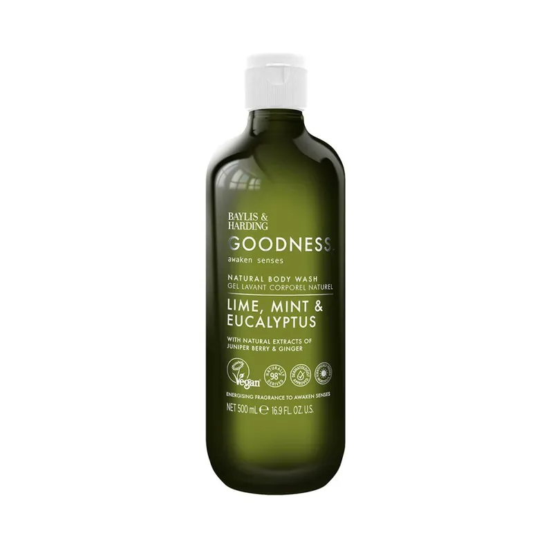 Goodness Awaken - Limetka, Máta & EukalyptusSprchový gel, 500 ml Autentický