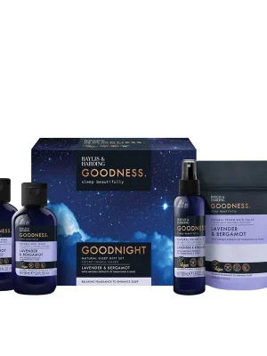 Goodness Sleep - Levandule & BergamotSada péče o tělo, 4 ks Sleva