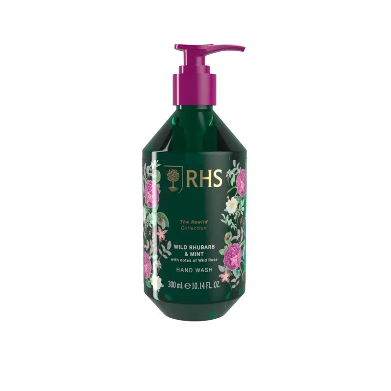 The Rewild - Rebarbora & MátaTekuté mýdlo na ruce, 300 ml Výhodná Nabídka