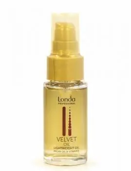Nízká Cena LONDA Velvet Oil Argan Lightweight Oil 30ml - regenerační olej proti třepení a krepatění