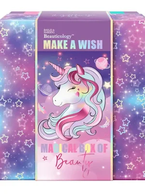 Nejprodávanější Unicorn - sada s péčí o tělo, 4 ksdětská sada mycí a koupelové kosmetiky s vůní cukrovinek