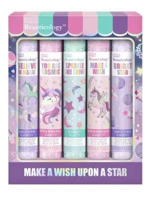 Aktuální Unicorn - sada solí do koupele, 5 ksdětská sada solí do koupele s vůní sladkostí a cukrovinek