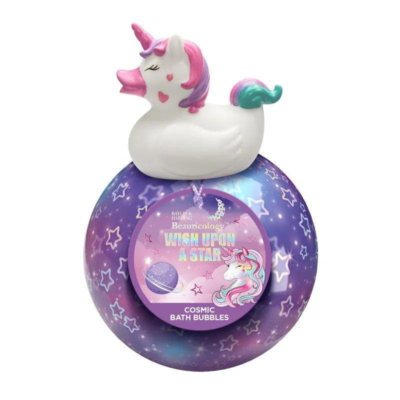 Unicorn - pěna do koupele, 400 mldětská pěna do koupele se sladkou vůní cukrovinek a hračkou Speciální Cena