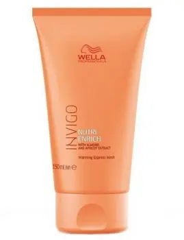 WELLA Invigo Nutri-Enrich Warming Express Mask 150ml - maska pro okamžitou regeneraci Rychlé Dodání