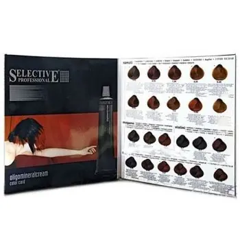 SELECTIVE Professional Vzorník barev Selective Oligomineral Cream 100ml Cenově Výhodný