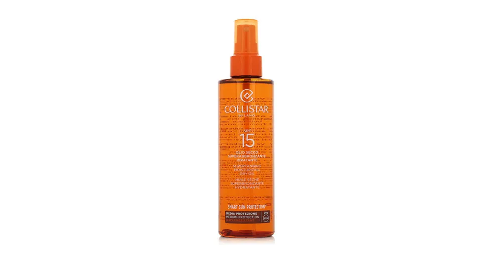 Collistar Smart Sun Protection® Supertanning Moisturizing Dry Oil SPF 15 200 ml Top Prodej