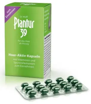 Doprava Zdarma PLANTUR 39 Aktivní kapsle cps.60 - vitamíny proti vypadávání vlasů u žen