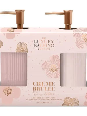 Crème Brûlée & Orange Blossom - sada s péčí o rucepraktická sada péče o ruce a vůní creme brulee, 2 × 400 ml Originální