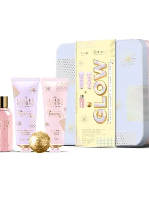 Sweet Orange & Ylang Ylang - sada s péčí o tělo a ruce, 4 kssada pečující kosmetiky v plechové dóze pro mladé slečny Super Cena