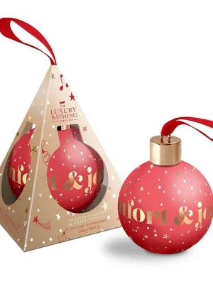 Víkendová Akce Toasted Praline & Sweet Vanilla - pěna do koupele, 250 mlvánoční baňka s pěnou do koupele a vůní pralinek a vanilky