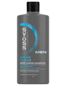 Ihned K Objednání SYOSS MEN Intense Clean Shampoo 440ml - šampon pro muže na mastné vlasy