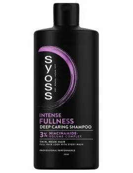 SYOSS Professional Intense Fullness Shampoo 440ml - šampon pro hustotu a objem vlasů Vrácení Zdarma