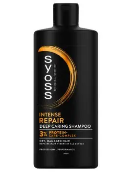SYOSS Professional Intense Repair Shampoo 440ml - šampon pro suché a poškozené vlasy Aktuální
