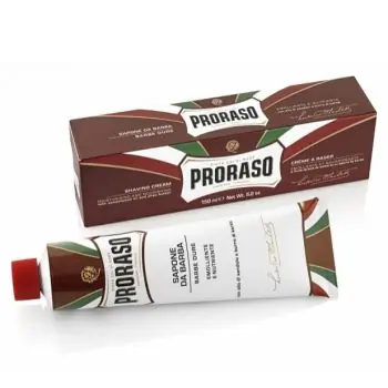 Akční Cena PRORASO Sandalwood Vyživující krém na holení tvrdých vousů - santalové dřevo 150ml