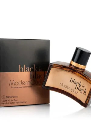 Víkendová Akce Nuparfums Black Is Black Modern Oud EDT 100 ml M