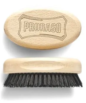 Cenová Bomba PRORASO Dřevěný kartáč na plnovous - velký 10,7 x 6,3 cm