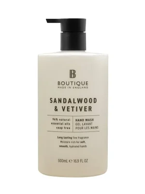Sandalwood & VetiverTekuté mýdlo na ruce, 500 ml Jen Po Omezenou Doba