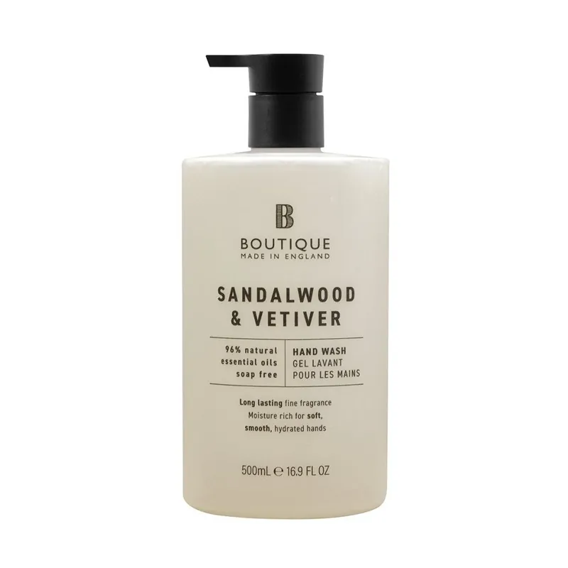 Sandalwood & VetiverTekuté mýdlo na ruce, 500 ml Jen Po Omezenou Doba