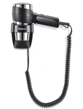 VALERA 542.05 038A BLACK Action Super Plus 1200 - hotelový fén na zeď - černý Nakupujte Hned
