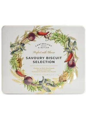 Savoury Biscuit SelectionDárková kolekce slaných sušenek a krekrů, 430 g Cenový Hit