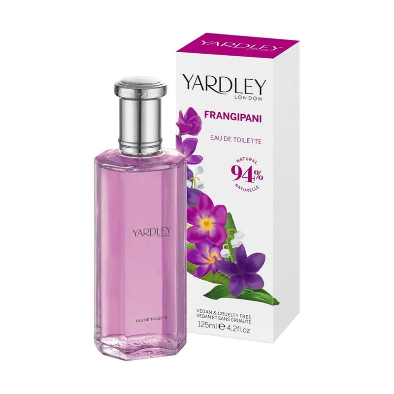 Vysoce Kvalitní Frangipani Dámská toaletní vodas tóny ovoce, frangipani a květin, 125 ml