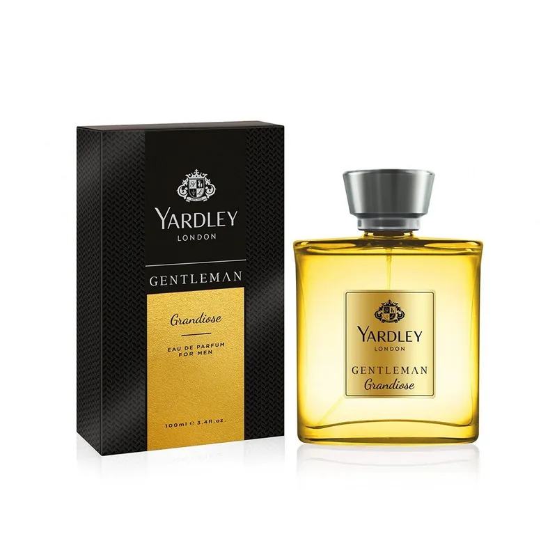 Aktuální Gentleman - Grandiose Pánská parfémovaná vodas tóny citrusů, ovoce, čokolády, karamelu, dřevin a vanilky, 100 ml