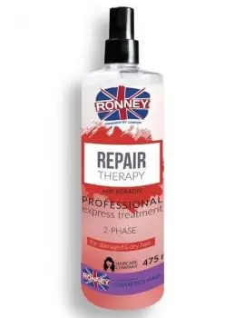 RONNEY Repair Therapy Spray 285ml - dvoufázový kondicionér pro poškozené vlasy Nejlepší Volba